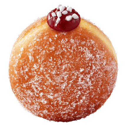 DONUT RASPBERRY VANILLA 125g