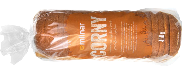 CORNY BREAD, PACKAGED, 450g